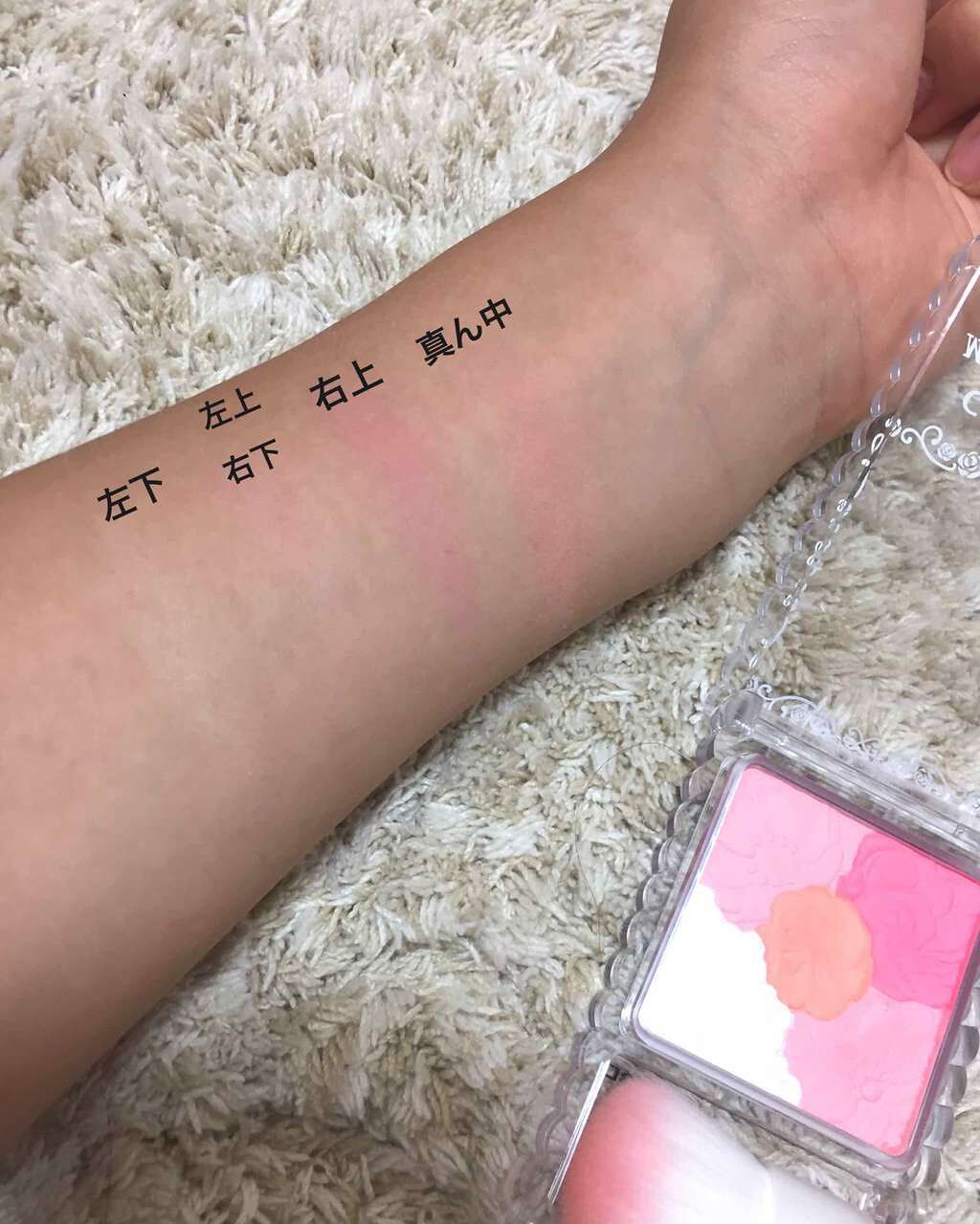 マットフルールチークス/キャンメイク/パウダーチークを使ったクチコミ(2枚目)