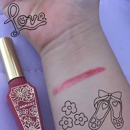 リップティントシロップ/キャンメイク/リップティントを使ったクチコミ(2枚目)