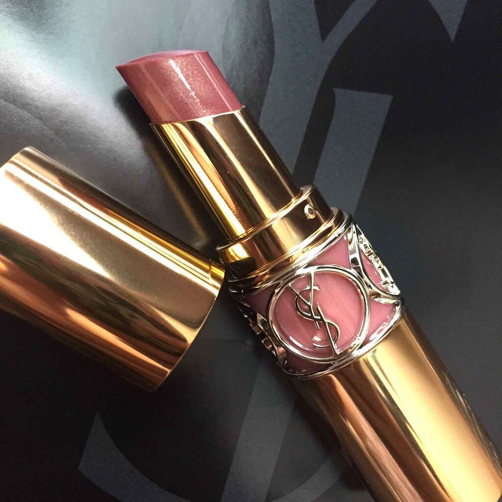 ルージュ ヴォリュプテ シャイン/YVES SAINT LAURENT BEAUTE/口紅を使ったクチコミ(1枚目)