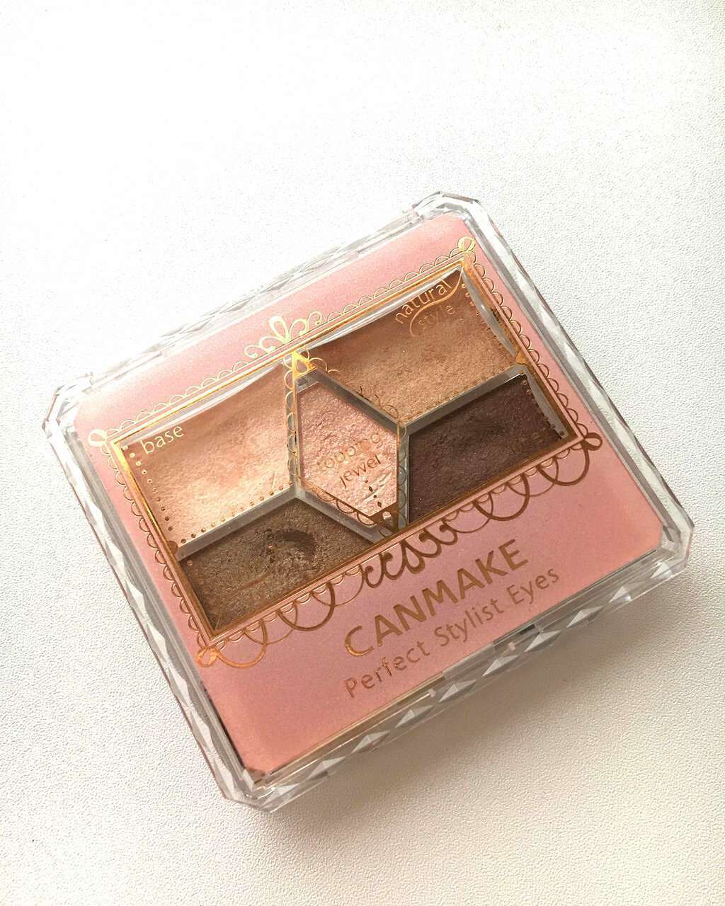 【旧品】パーフェクトスタイリストアイズ/キャンメイク/アイシャドウパレットを使ったクチコミ（1枚目）