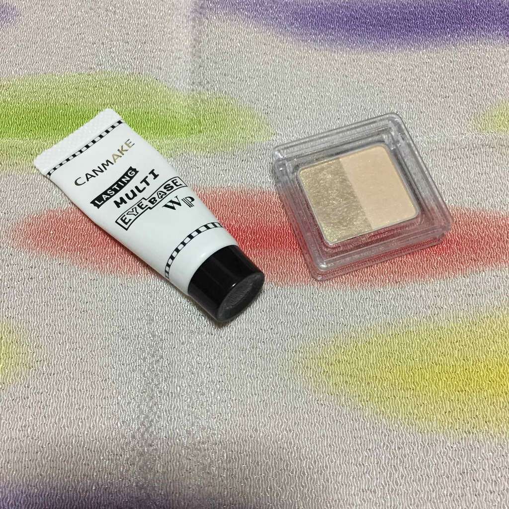 アイベースカラー/無印良品/アイシャドウベースを使ったクチコミ（1枚目）