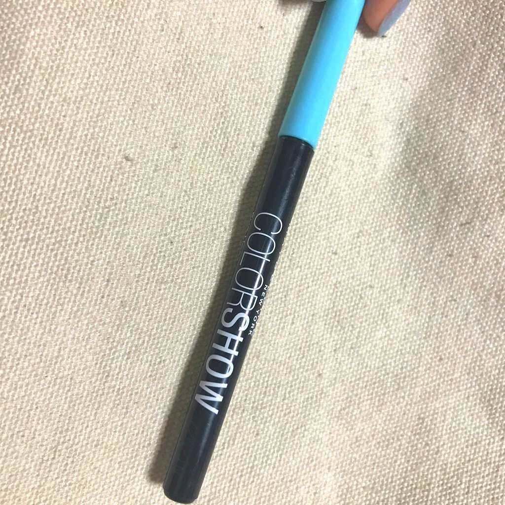 カラー ショー ライナー/MAYBELLINE NEW YORK/ペンシルアイライナーを使ったクチコミ(1枚目)