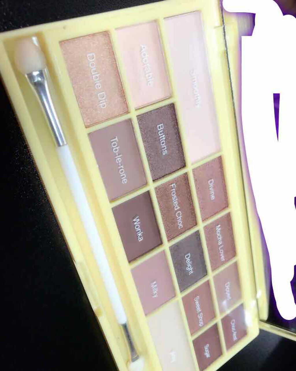 アイラブチョコレート/MAKEUP REVOLUTION/アイシャドウパレットを使ったクチコミ(1枚目)