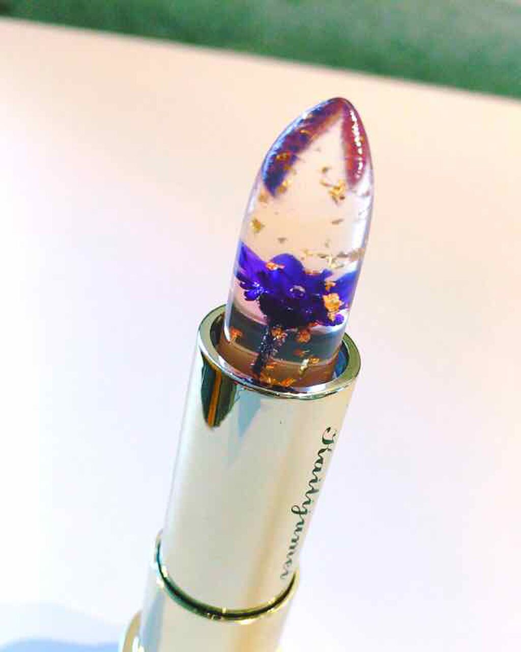 フラワーティントリップN オイルイン/Kailijumei/リップティントを使ったクチコミ（2枚目）