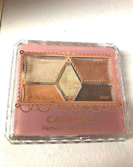 【旧品】パーフェクトスタイリストアイズ/キャンメイク/アイシャドウパレットを使ったクチコミ(1枚目)