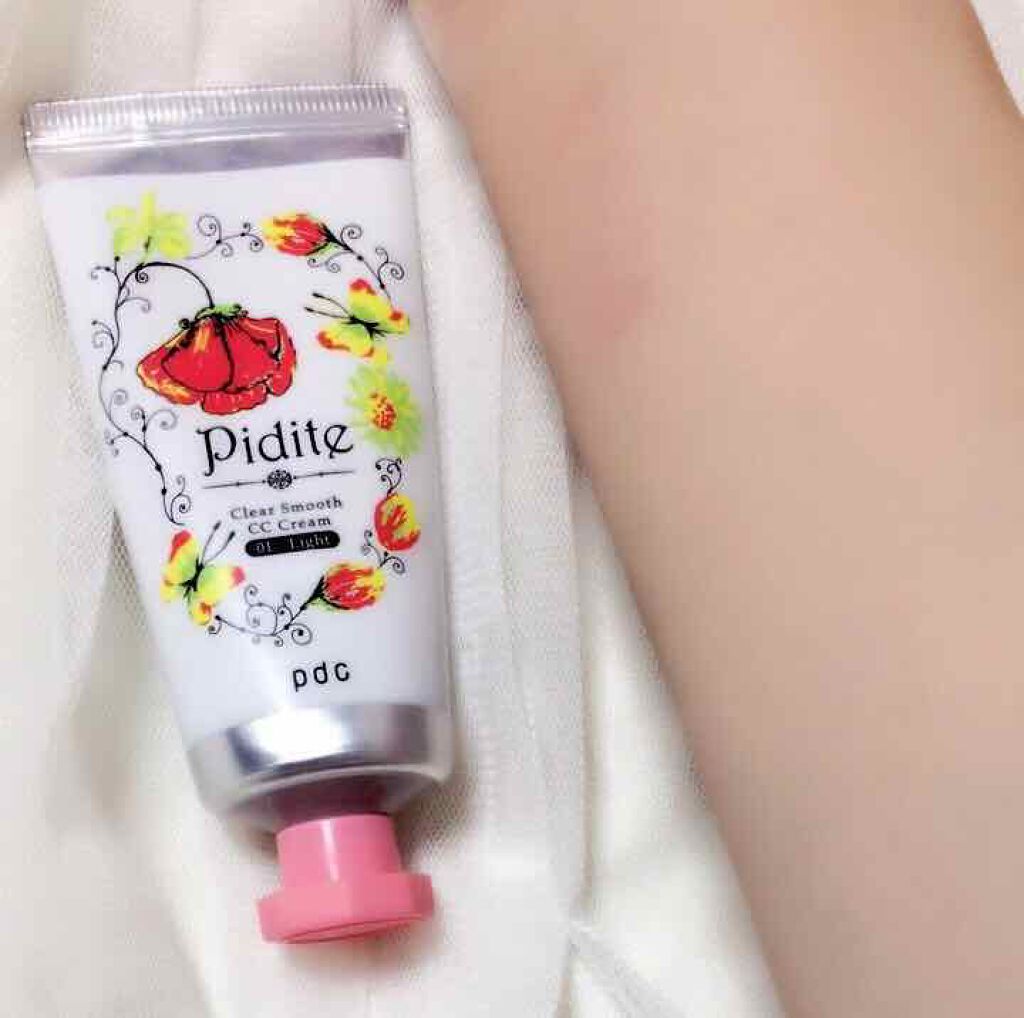 クリアスムースCCクリーム 01 ライトベージュ/ピディット/CCクリームを使ったクチコミ(1枚目)