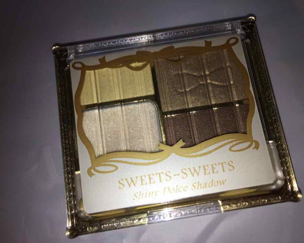 シャイニードルチェシャドウ/スウィーツ スウィーツ/アイシャドウパレットを使ったクチコミ(1枚目)