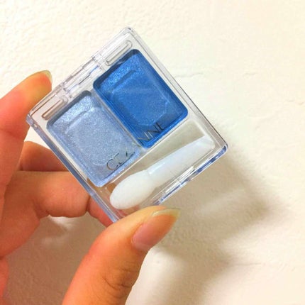 ツーカラー アイシャドウ ラメシリーズ/CEZANNE/アイシャドウパレットを使ったクチコミ(1枚目)