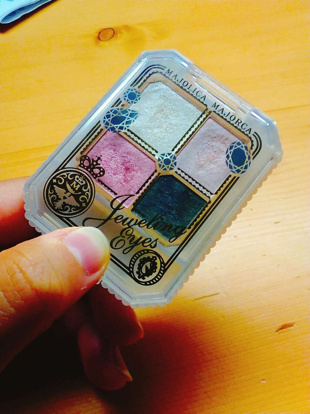 ジュエリングアイズ/MAJOLICA MAJORCA/アイシャドウパレットを使ったクチコミ（1枚目）