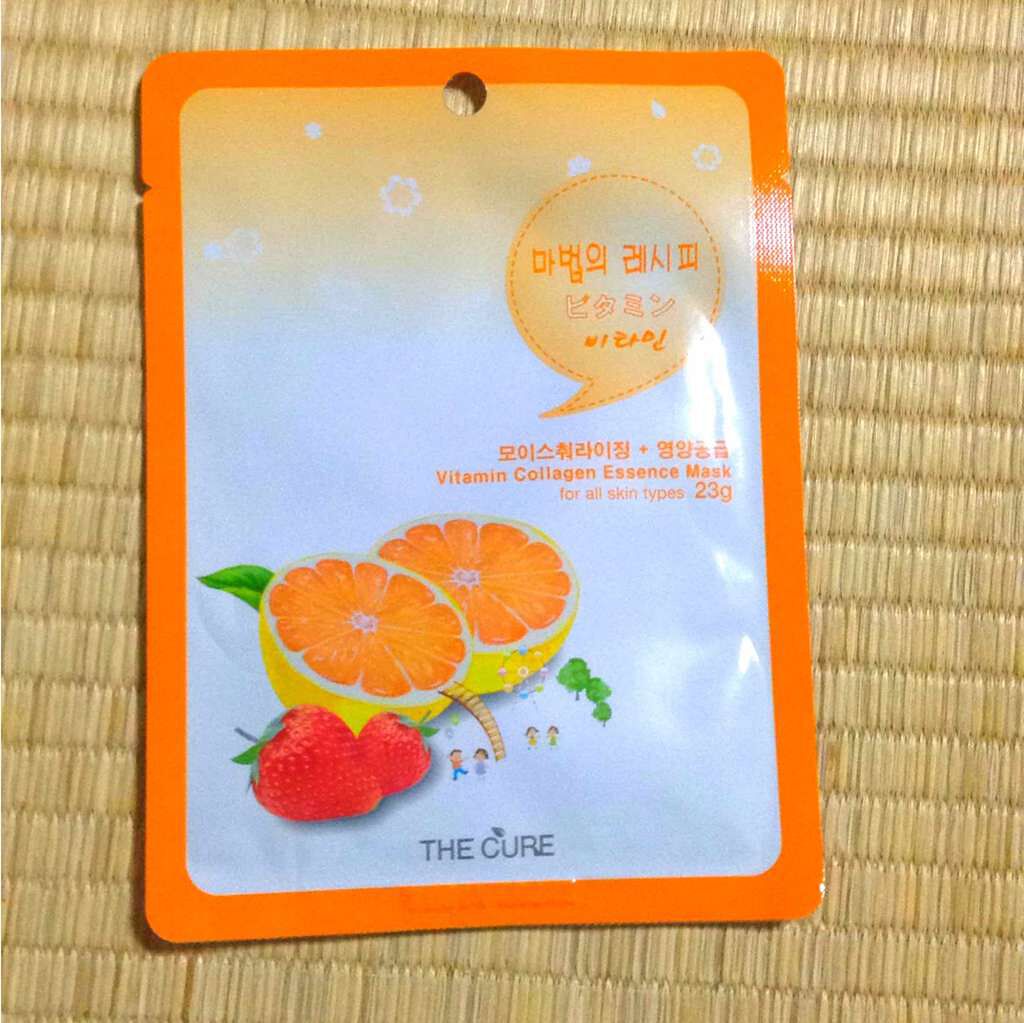 プロポリスコラーゲンエッセンスマスク/THE CURE(ザキュア)/シートマスク・パックを使ったクチコミ(1枚目)
