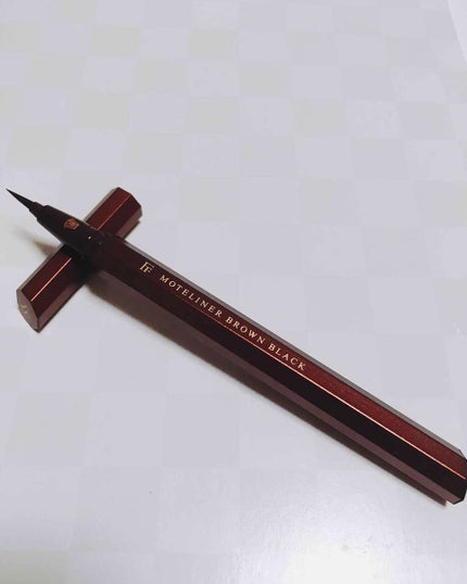 モテライナー リキッド/UZU BY FLOWFUSHI/リキッドアイライナーを使ったクチコミ(1枚目)