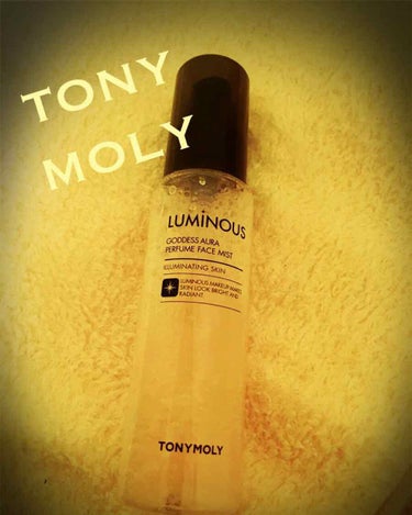 ルミナス ゴッデス オーラ メーキャップ ミスト/TONYMOLY/ミスト状化粧水を使ったクチコミ（1枚目）