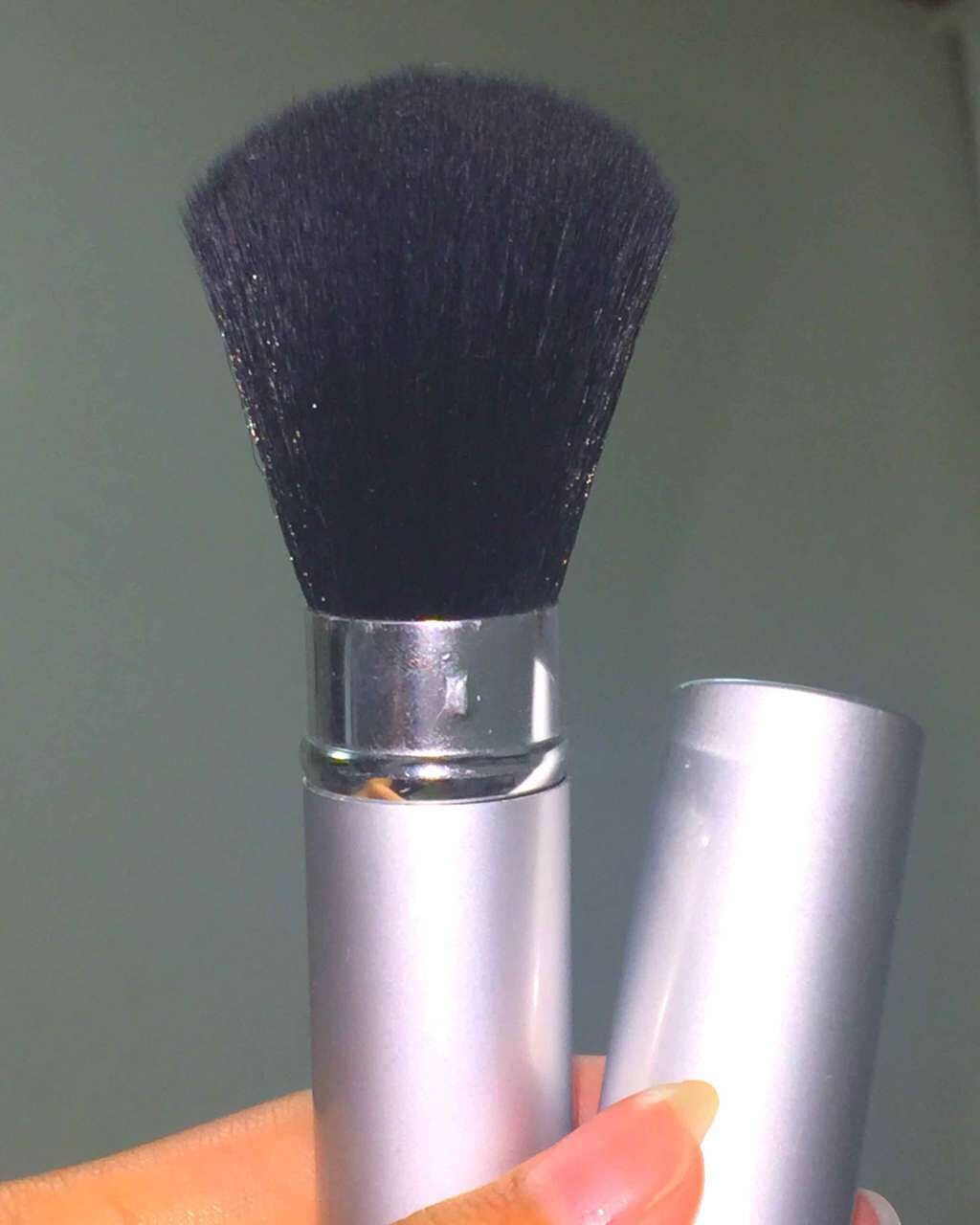 春姫 ファンデーションブラシ/DAISO/メイクブラシを使ったクチコミ(2枚目)