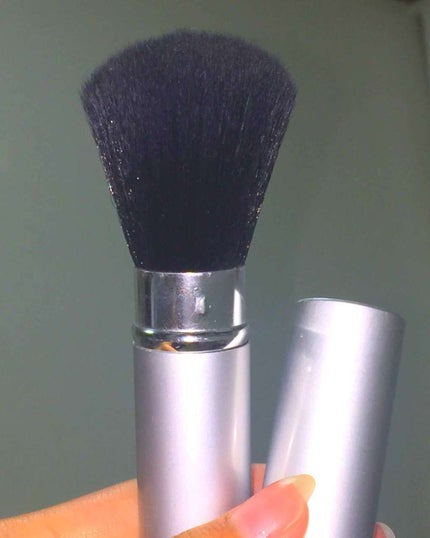 春姫 ファンデーションブラシ/DAISO/メイクブラシを使ったクチコミ(2枚目)