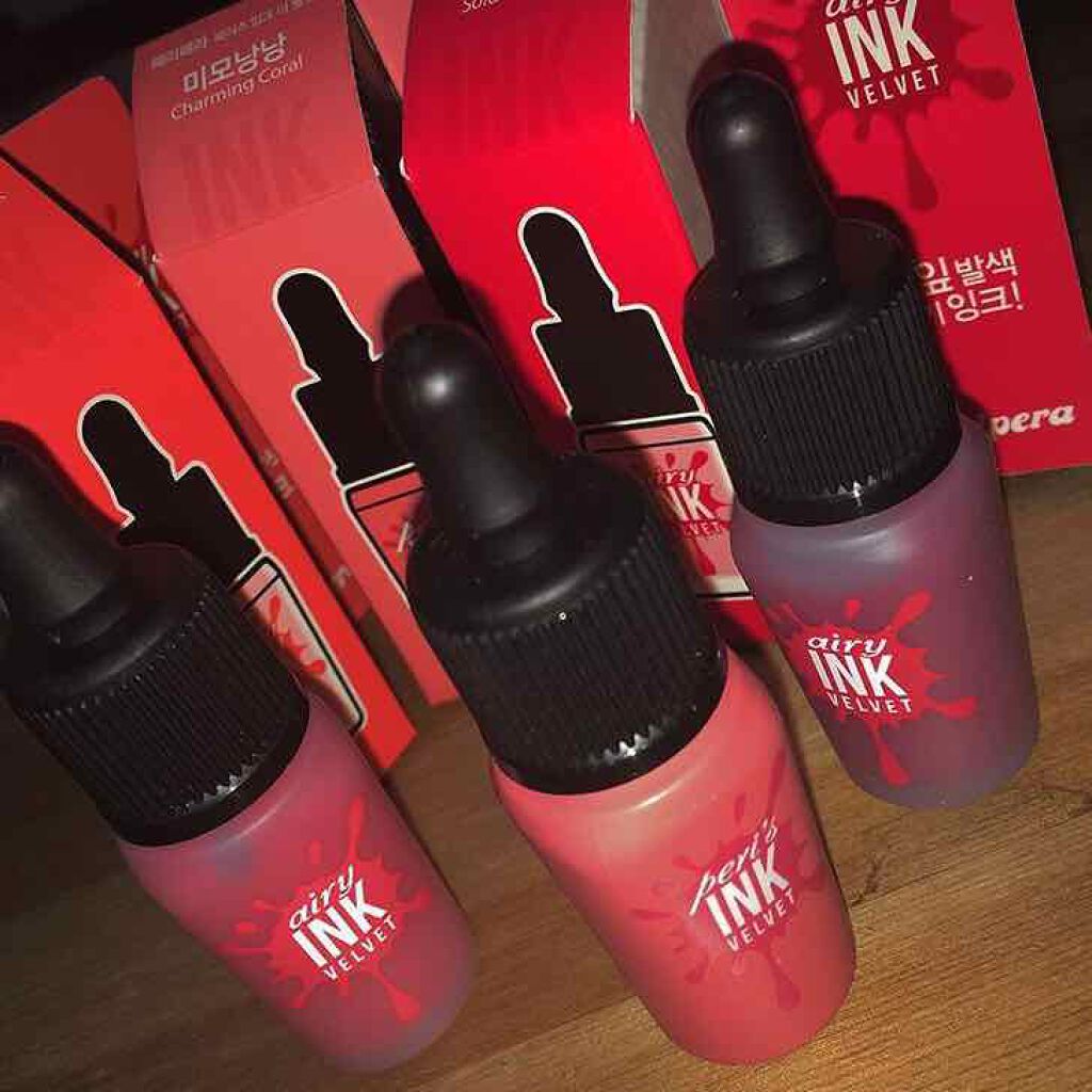 インク ベルベット/PERIPERA/口紅を使ったクチコミ(1枚目)