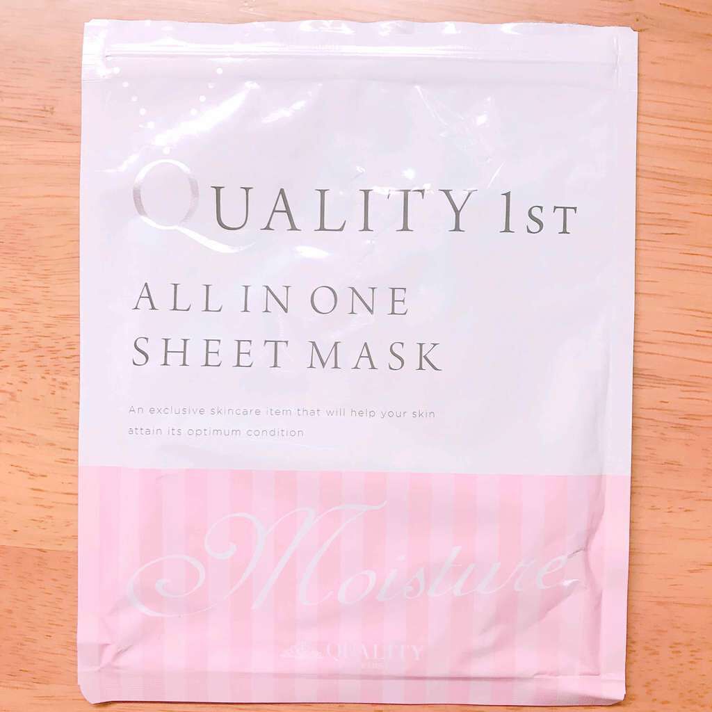オールインワンシートマスク モイストEX/クオリティファースト/シートマスク・パックを使ったクチコミ（1枚目）