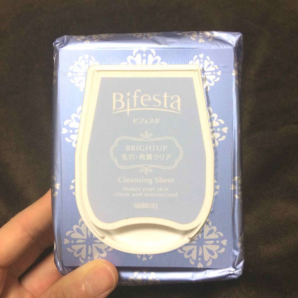 ミセラークレンジングシート ブライトアップ/ビフェスタ/クレンジングシートを使ったクチコミ(1枚目)