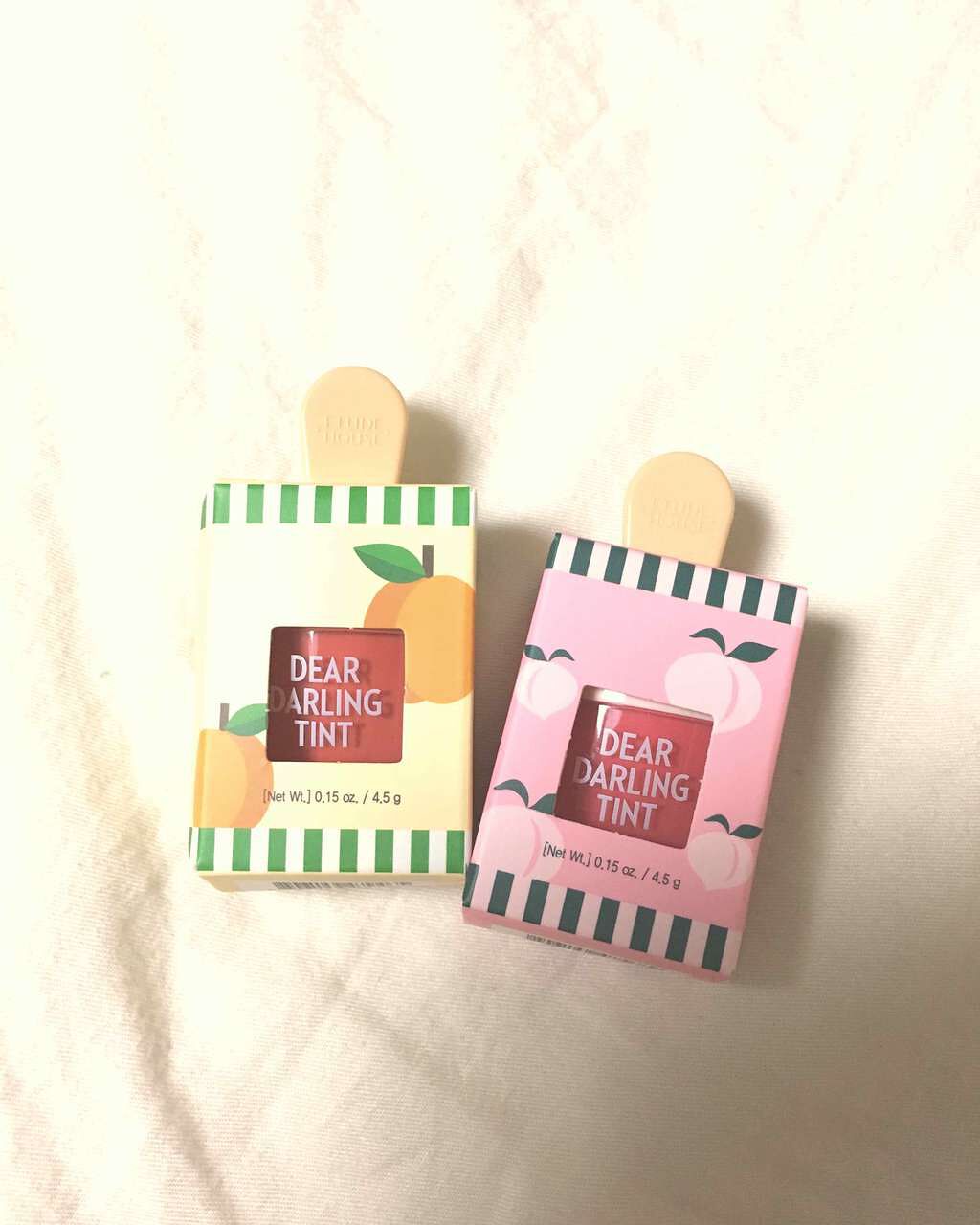 ディアダーリン ウォータージェルティント (アイスティント)/ETUDE/口紅を使ったクチコミ(1枚目)