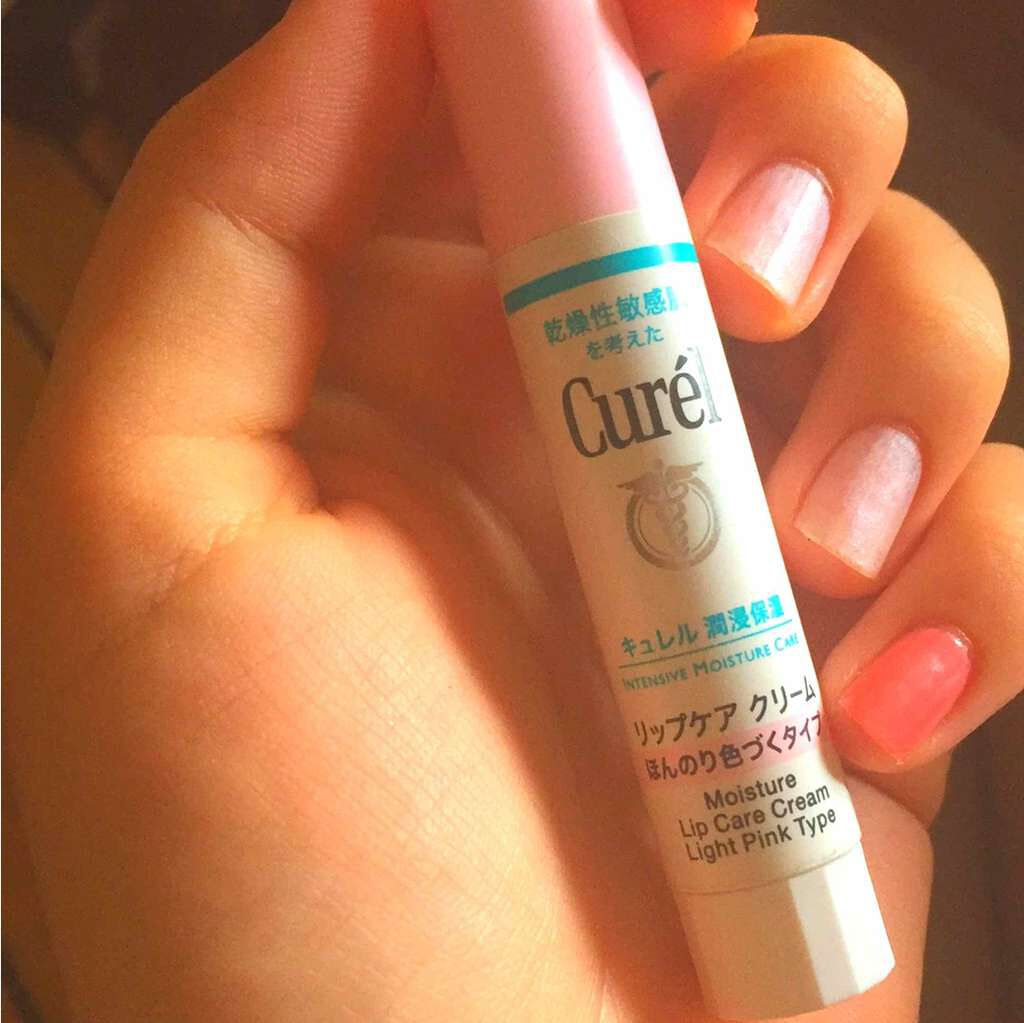 リップケア クリーム ほんのり色づくタイプ/キュレル/リップケアを使ったクチコミ(1枚目)