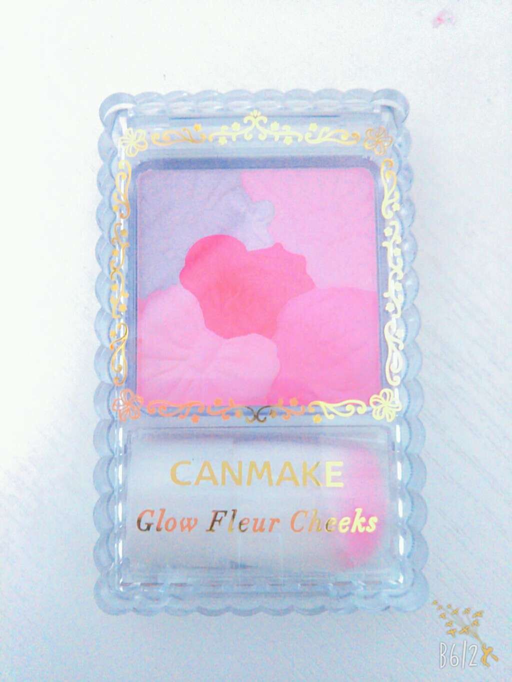 グロウフルールチークス/キャンメイク/パウダーチークを使ったクチコミ(1枚目)