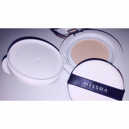 M クッション ファンデーション(モイスチャー)/MISSHA/クッションファンデーションを使ったクチコミ(1枚目)