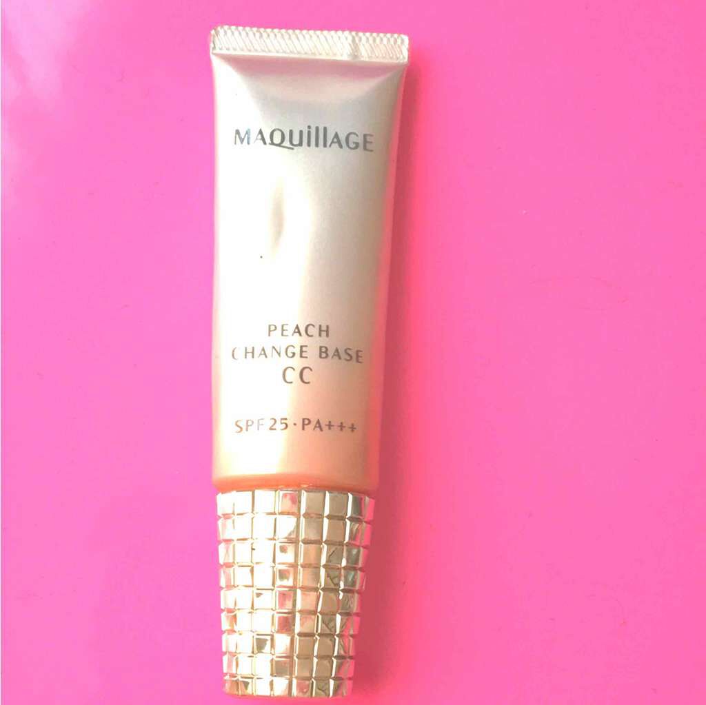 ピーチチェンジベース CC/マキアージュ/CCクリームを使ったクチコミ（1枚目）