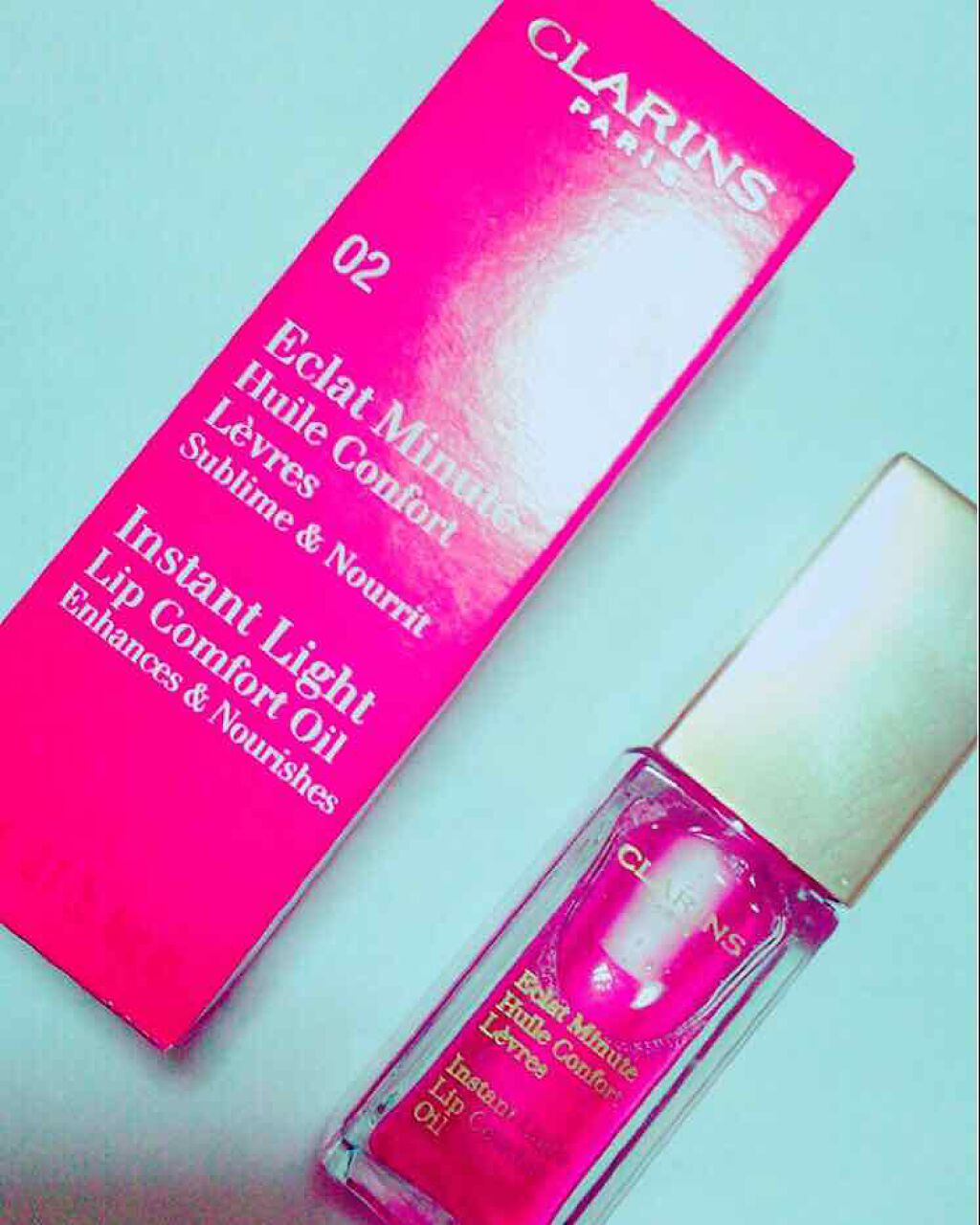 コンフォート リップオイル /CLARINS/リップグロスを使ったクチコミ(1枚目)