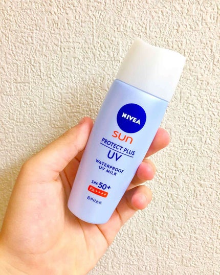 ニベアサン プロテクトプラス ウォータープルーフUVミルク/ニベア/日焼け止め・UVケアを使ったクチコミ(1枚目)
