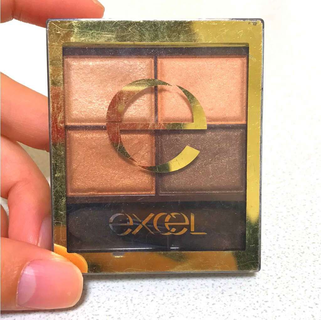 スキニーリッチシャドウ/excel/アイシャドウパレットを使ったクチコミ(1枚目)