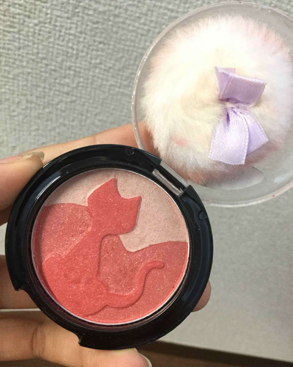 チークキャット/ドド/パウダーチークを使ったクチコミ(2枚目)