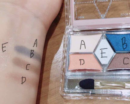 【旧品】パーフェクトスタイリストアイズ/キャンメイク/アイシャドウパレットを使ったクチコミ(3枚目)