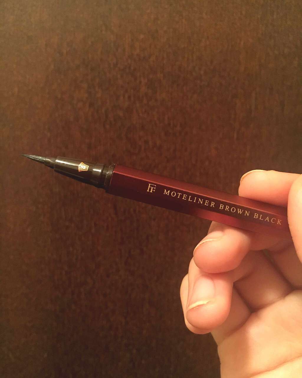 モテライナー リキッド/UZU BY FLOWFUSHI/リキッドアイライナーを使ったクチコミ(2枚目)