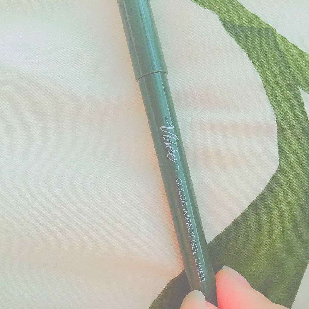 カラーインパクト ジェルライナー/Visée/ジェルアイライナーを使ったクチコミ(1枚目)