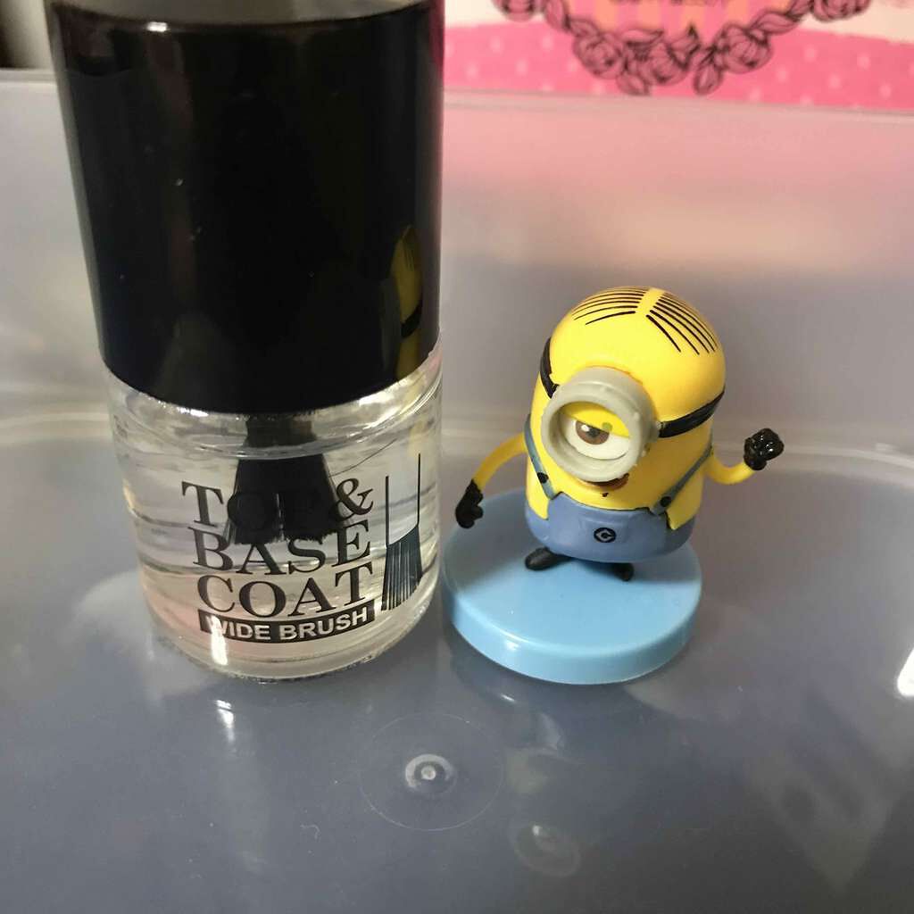 Art Collection AT トップ＆ベースコートのクチコミ「写真追加しました！
お風呂などで削ると
ペリペリ〜とキレイにめくれます✨

これがピールオフと.....」（1枚目）