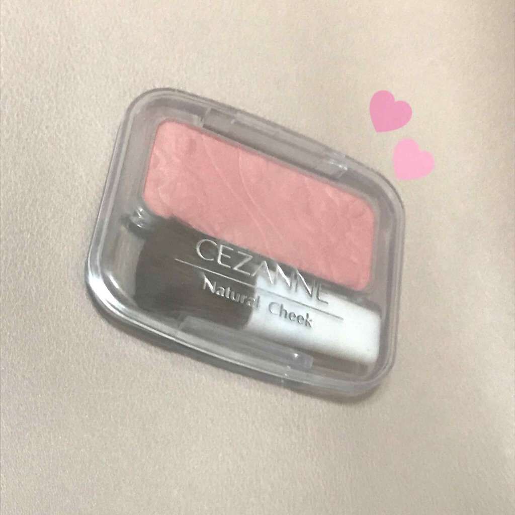 ナチュラル チークN/CEZANNE/パウダーチークを使ったクチコミ(1枚目)