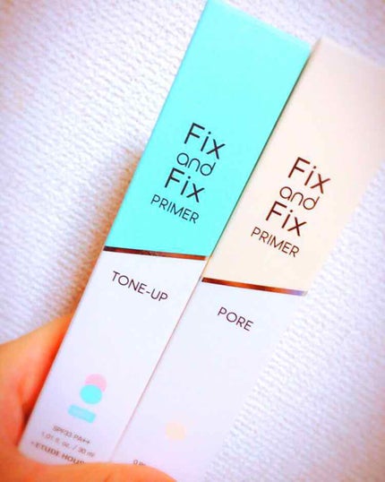 フィックス&フィックス プライマー/ETUDE/化粧下地を使ったクチコミ(1枚目)