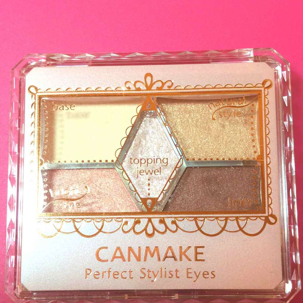 【旧品】パーフェクトスタイリストアイズ/キャンメイク/アイシャドウパレットを使ったクチコミ（1枚目）