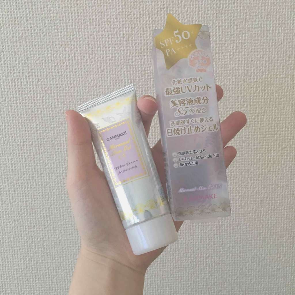 マーメイドスキンジェルUV/キャンメイク/日焼け止めジェルを使ったクチコミ(1枚目)