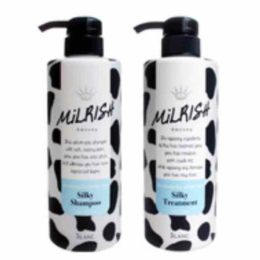 ミルリッシュ シルキーシャンプー/トリートメント/5LANC/市販シャンプーを使ったクチコミ(1枚目)