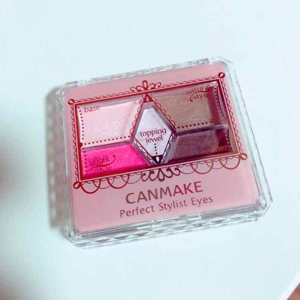 【旧品】パーフェクトスタイリストアイズ/キャンメイク/アイシャドウパレットを使ったクチコミ(1枚目)