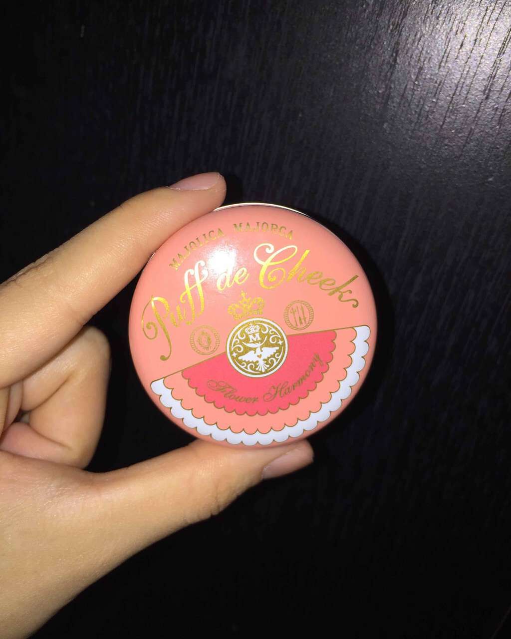 パフ・デ・チーク/MAJOLICA MAJORCA/パウダーチークを使ったクチコミ(1枚目)