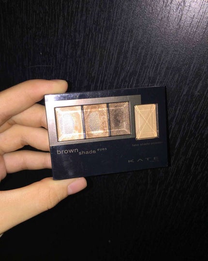 ブラウンシェードアイズ/KATE/アイシャドウパレットを使ったクチコミ(1枚目)
