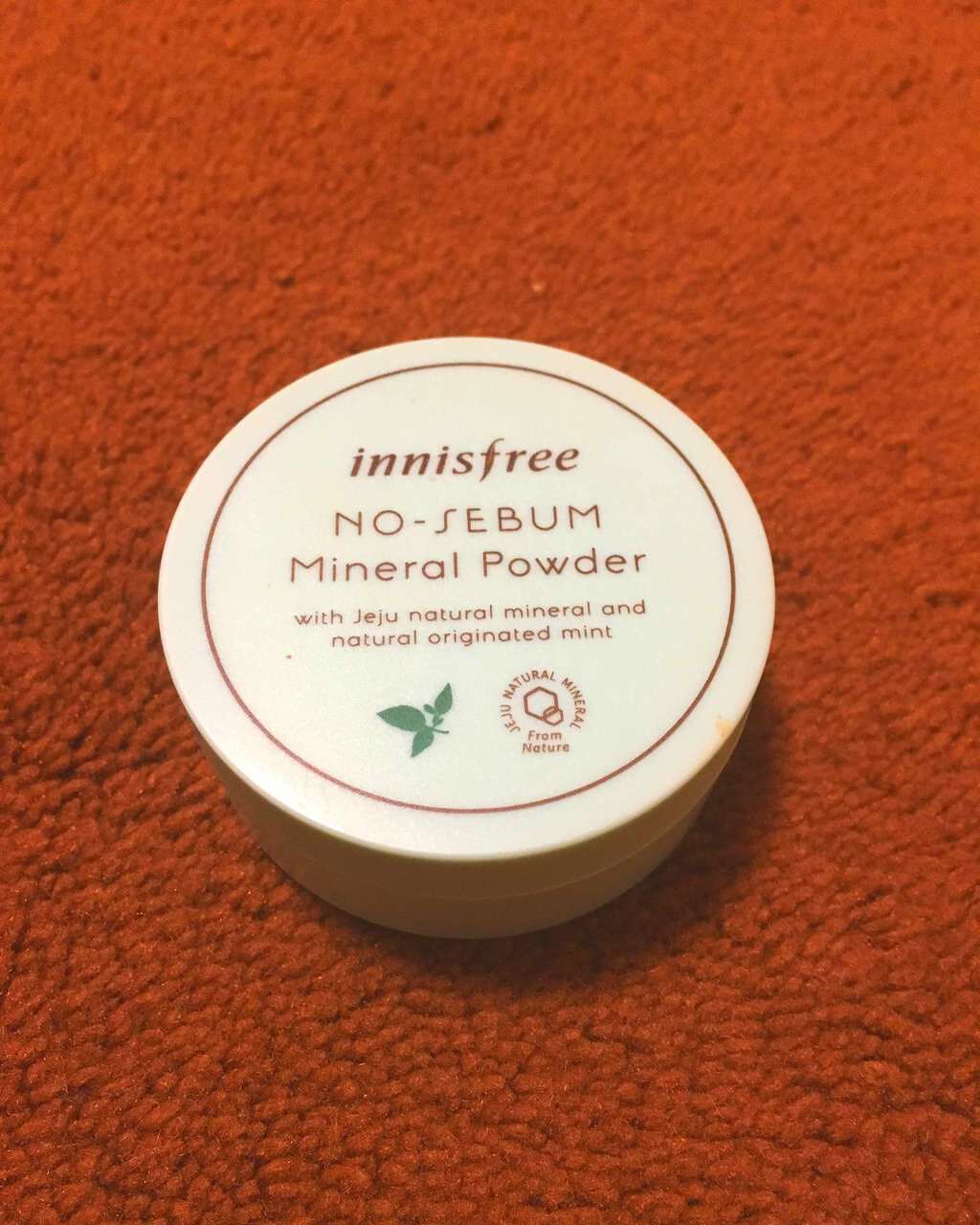 ノーセバム ミネラルパウダー/innisfree/ルースパウダーを使ったクチコミ(1枚目)