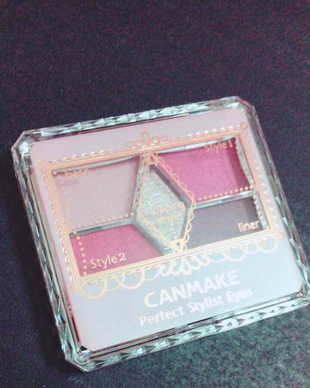 【旧品】パーフェクトスタイリストアイズ/キャンメイク/アイシャドウパレットを使ったクチコミ(1枚目)