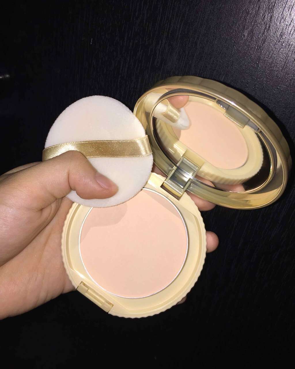 【旧品】マシュマロフィニッシュパウダー/キャンメイク/プレストパウダーを使ったクチコミ(2枚目)