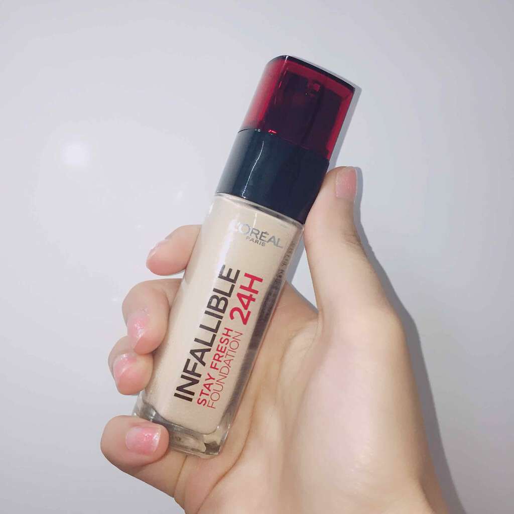 インファリブル ステイフレッシュファンデーション/ロレアル パリ/リキッドファンデーションを使ったクチコミ(1枚目)