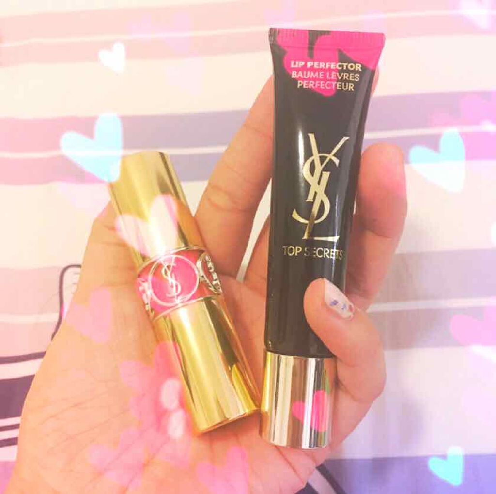 ルージュ ヴォリュプテ シャイン/YVES SAINT LAURENT BEAUTE/口紅を使ったクチコミ（1枚目）