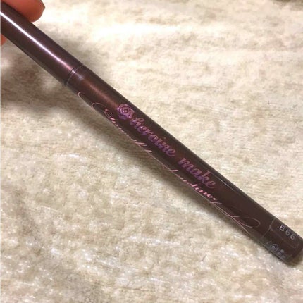 スムースリキッドアイライナー スーパーキープ/ヒロインメイク/リキッドアイライナーを使ったクチコミ(1枚目)