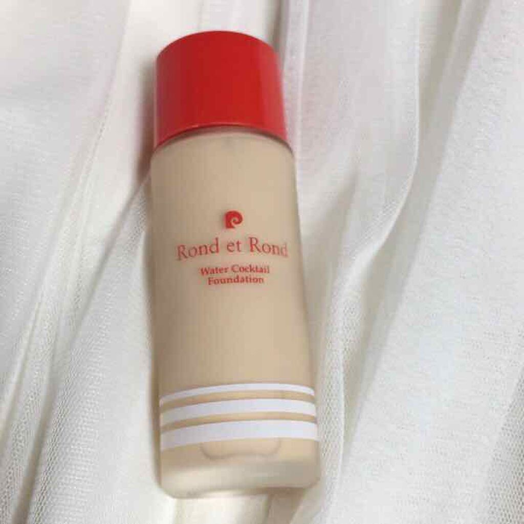 ウォーターカクテルファンデーション/Rond et Rond/リキッドファンデーションを使ったクチコミ（1枚目）