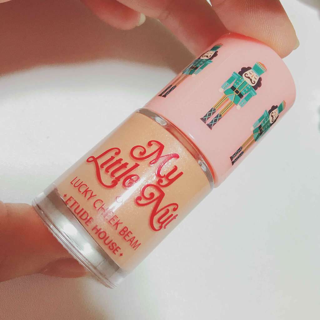 マイリトルナッツ ラッキーチークビーム/ETUDE/リキッドチークを使ったクチコミ(1枚目)